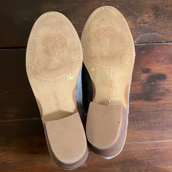 Vince Camuto Pevista Woven Accent Leather Ankle Bootie great summer boot - Picture 10 of 10